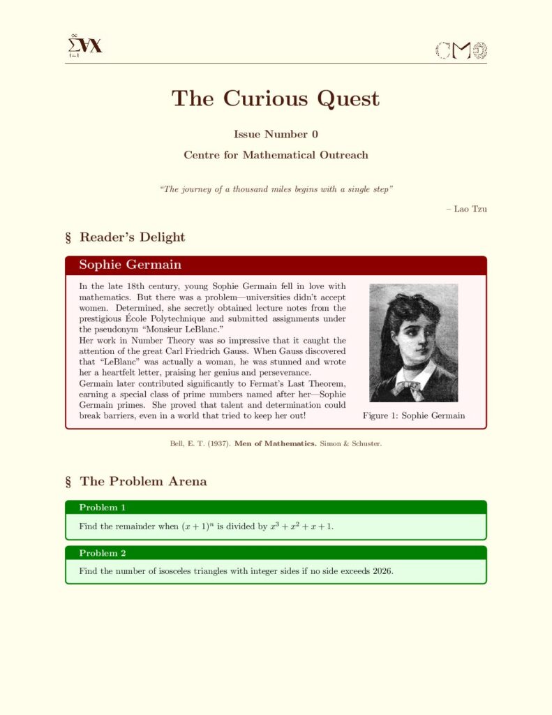 The Curious Quest 0