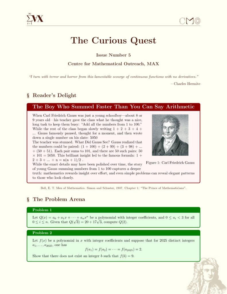 The Curious Quest 5