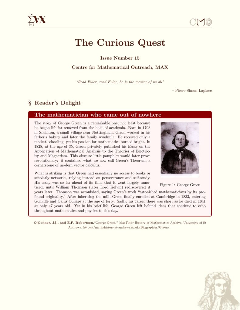 The Curious Quest 15